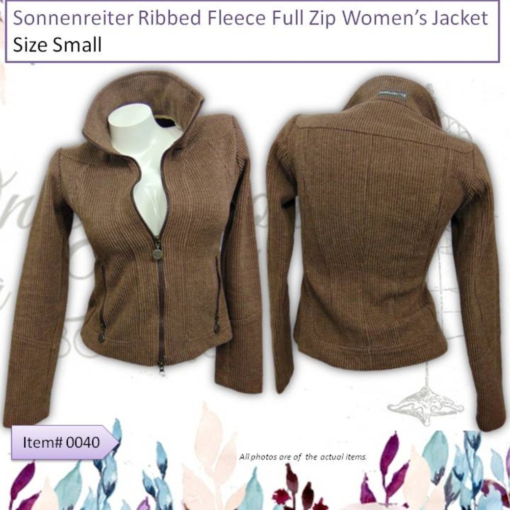 Sonnenreiter Ribbed Fleece Womens Fleece Jacket S